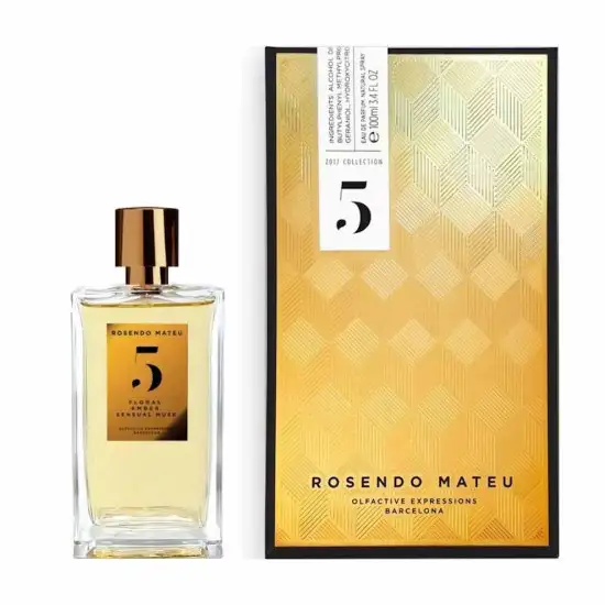 Rosendo Mateu № 5 Floral, Amber, Sensual Musk