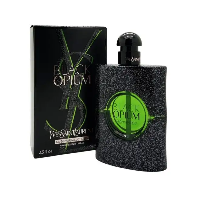 YSL Opium Black Ilicit Green